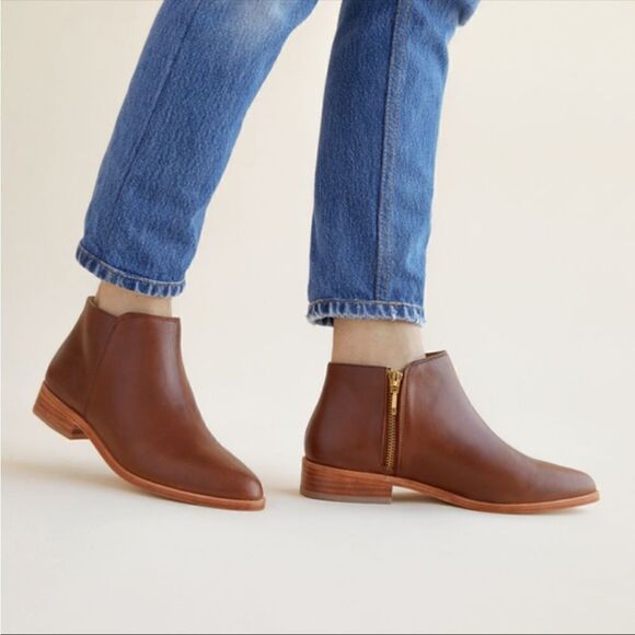 Nisolo Lana Boot size 9.5 Brandy